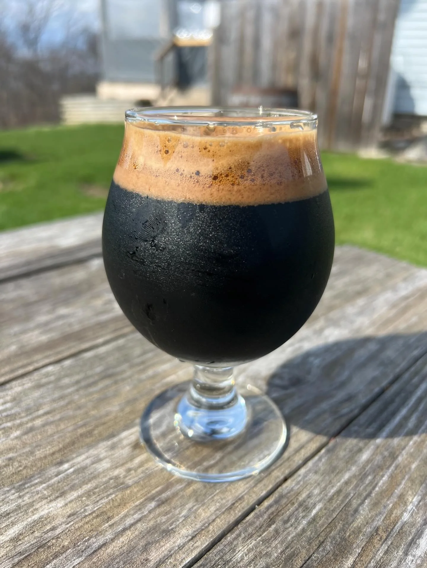 Oldie but goodie beer 🚨alert🚨 I am Liquor is back on draft baby! This is our 2023 edition, we aged our Imperial Stout into 3 different barrels: Wheat Whiskey Barrel, Bourbon Barrel and a Rye Whiskey Barrel, then we blended them together. We saved a