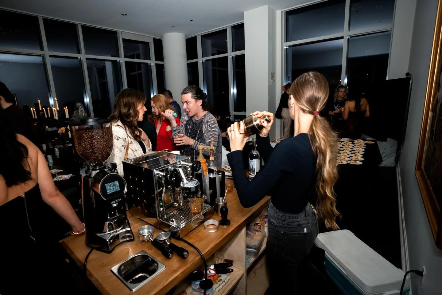 Behind the scenes with Coffibar - always a good time! 

#coffee #mobilebar #chicago #privateevent #local