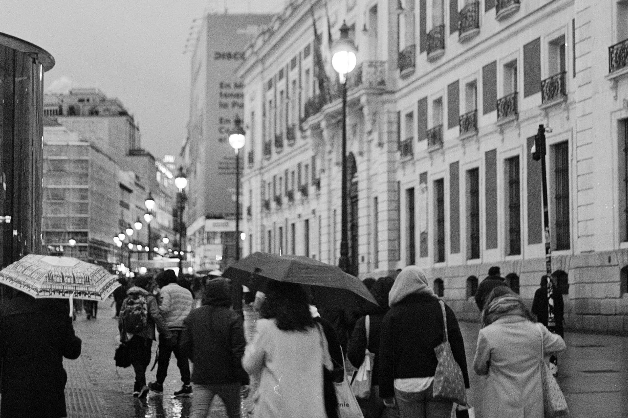 Madrid (B+W)