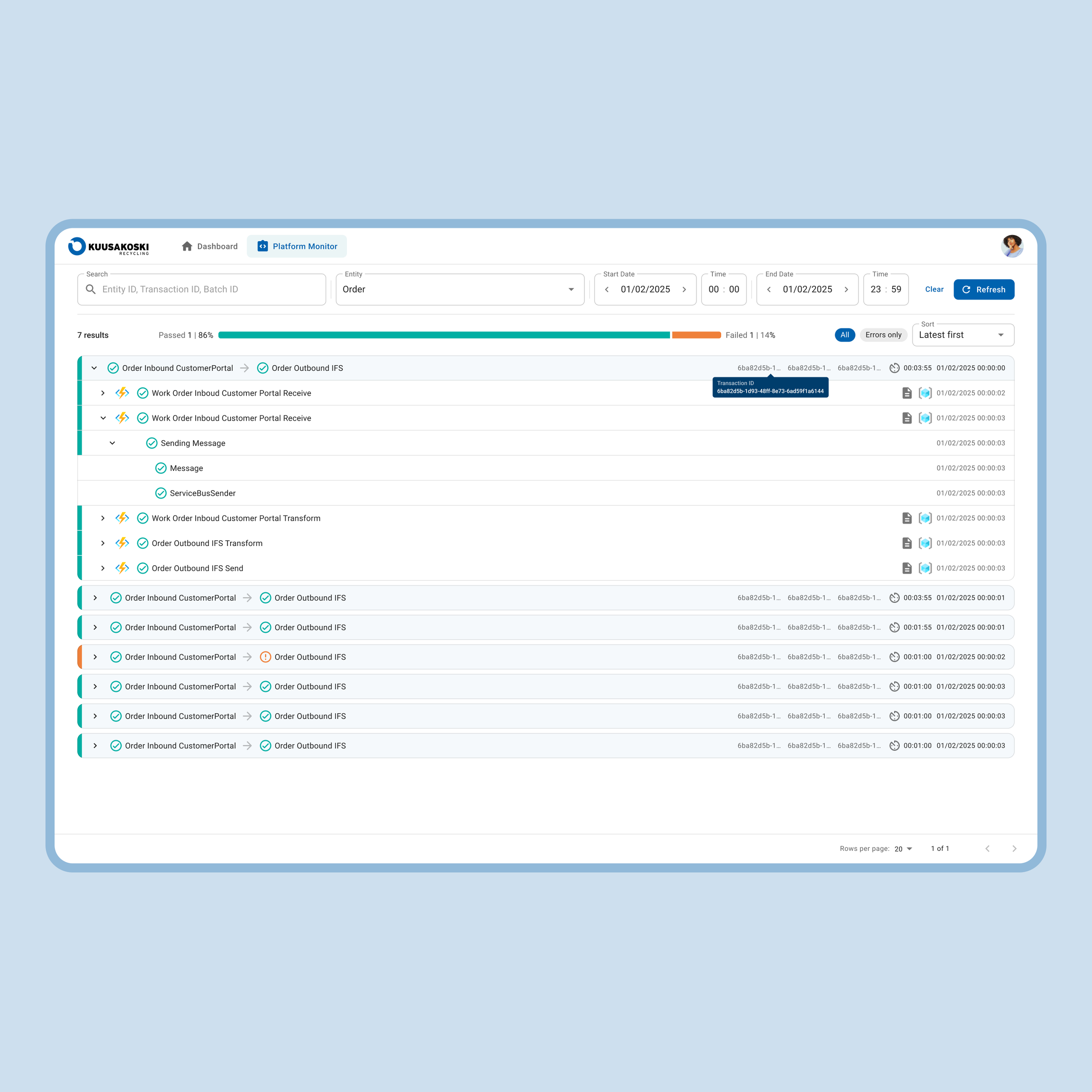Integration Plarform - Platform Monitor