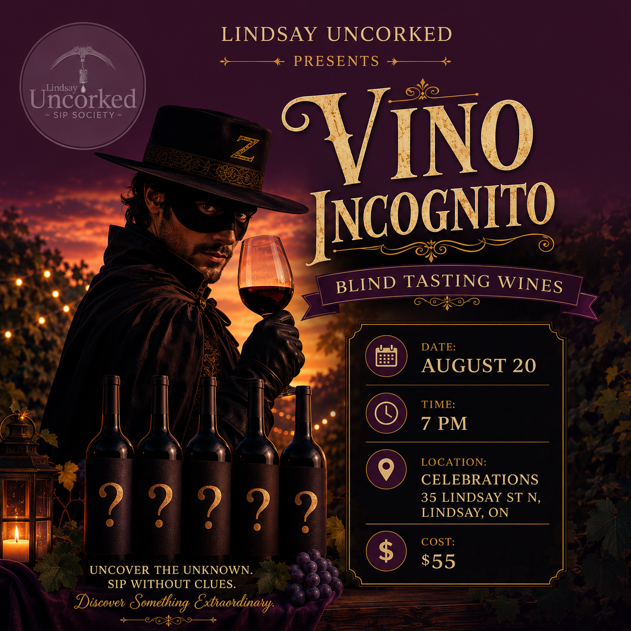Lindsay Uncorked: August Wine Night