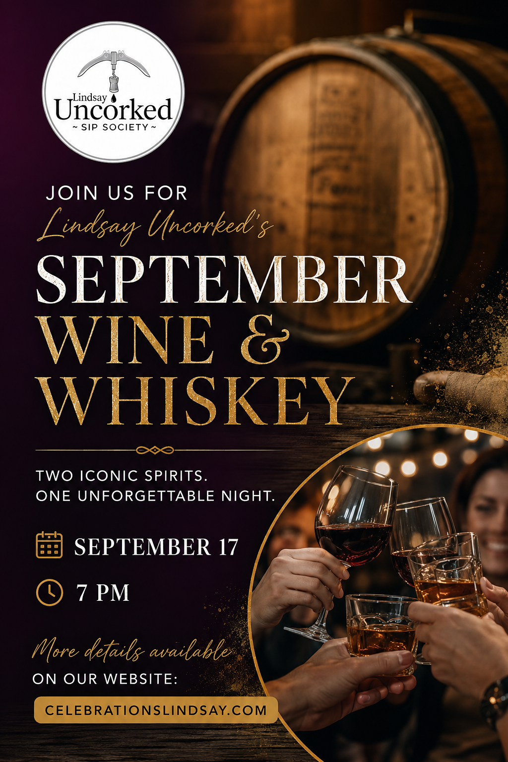 Lindsay Uncorked: Whiskey & Wine