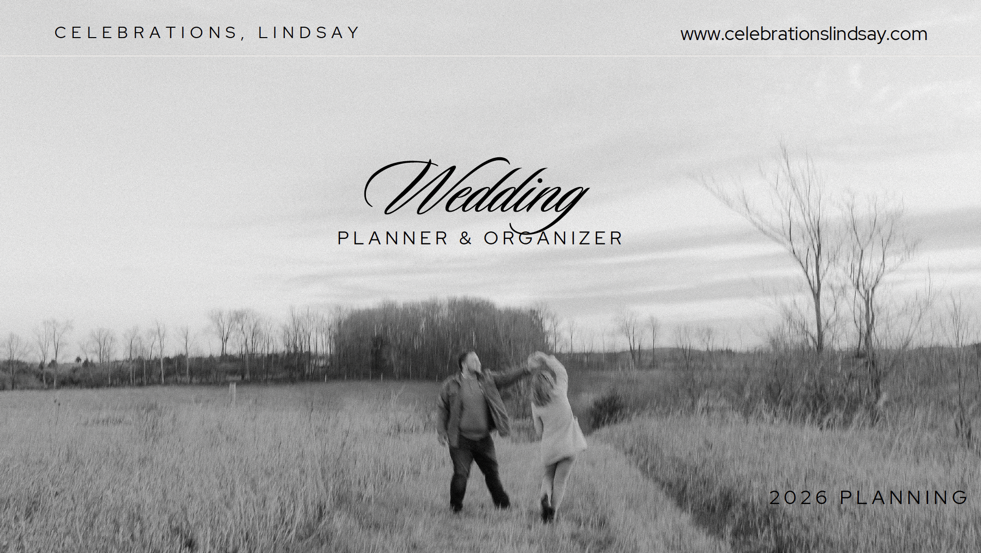 Wedding planner and organizer booklet