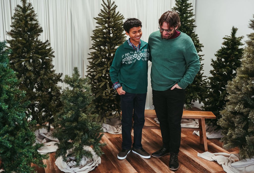 Chris Odneal and son