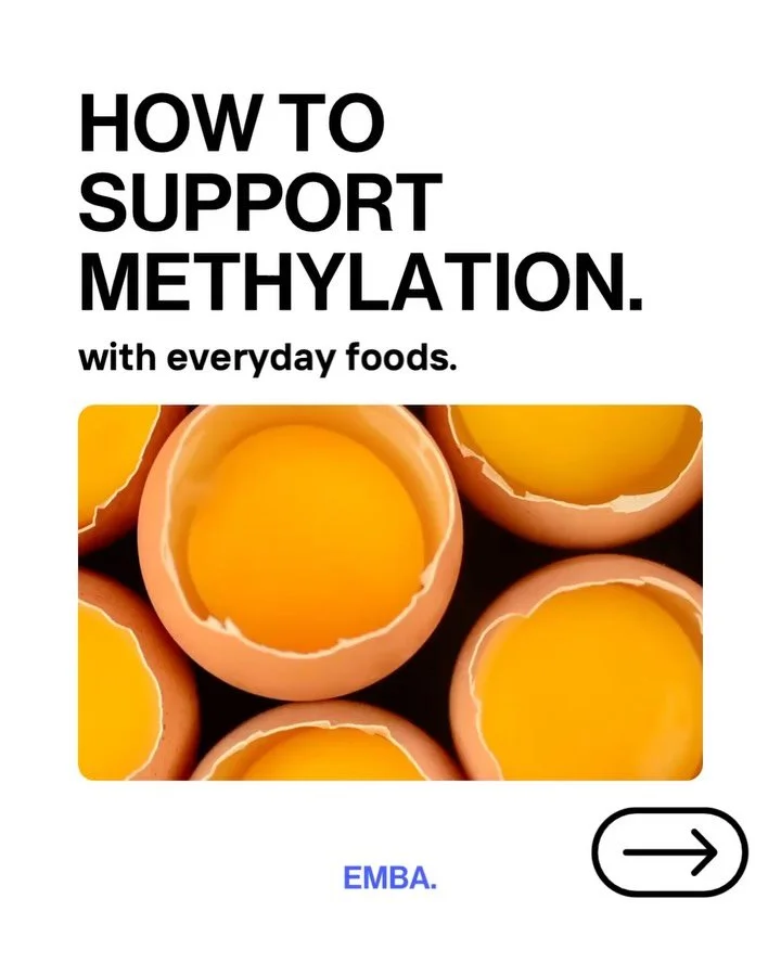 🧬 Methylation is a core process that helps your body make energy, regulate hormones, and clear metabolic waste - so pretty important. 

It&rsquo;s influenced by:
~ protein availability at each meal
~ micronutrient availability across the week (think
