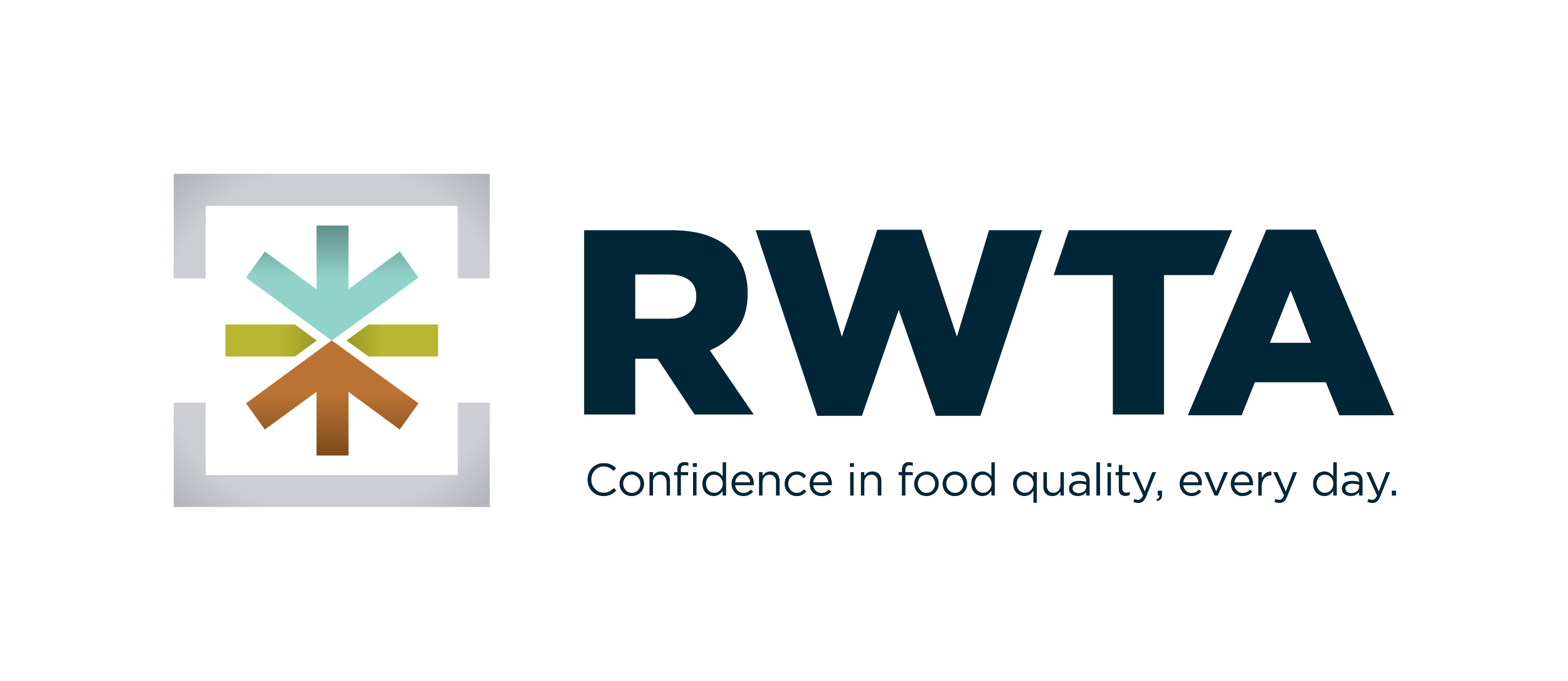 Logo of RWTA with the tagline 'Confidence in food quality, every day.'
