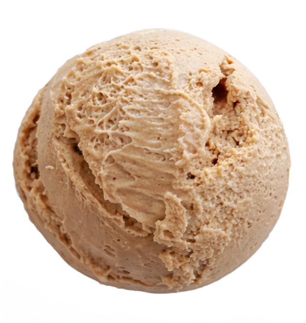 scoop of Hazelnut gelato