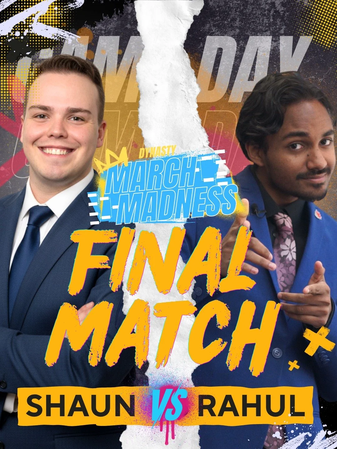 🏀 Exciting News! 🏆

Shaun has made it to the finals of Dynasty March Madness! 🎉 This week, we're wrapping up this thrilling game. 

Let's cheer him on as he aims for victory! 🙌

Drop a comment to show your support or share this post to spread the