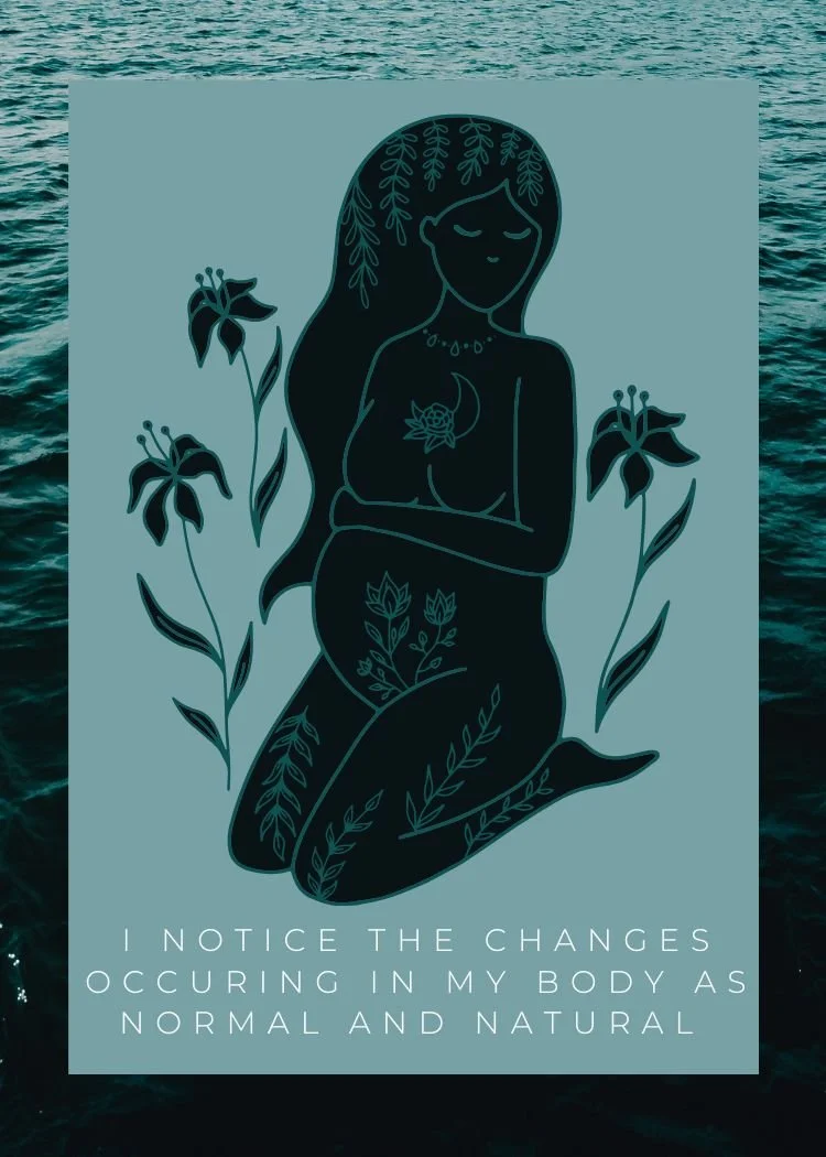 Mindful Birthing Affirmations for Homebirth and Waterbirth