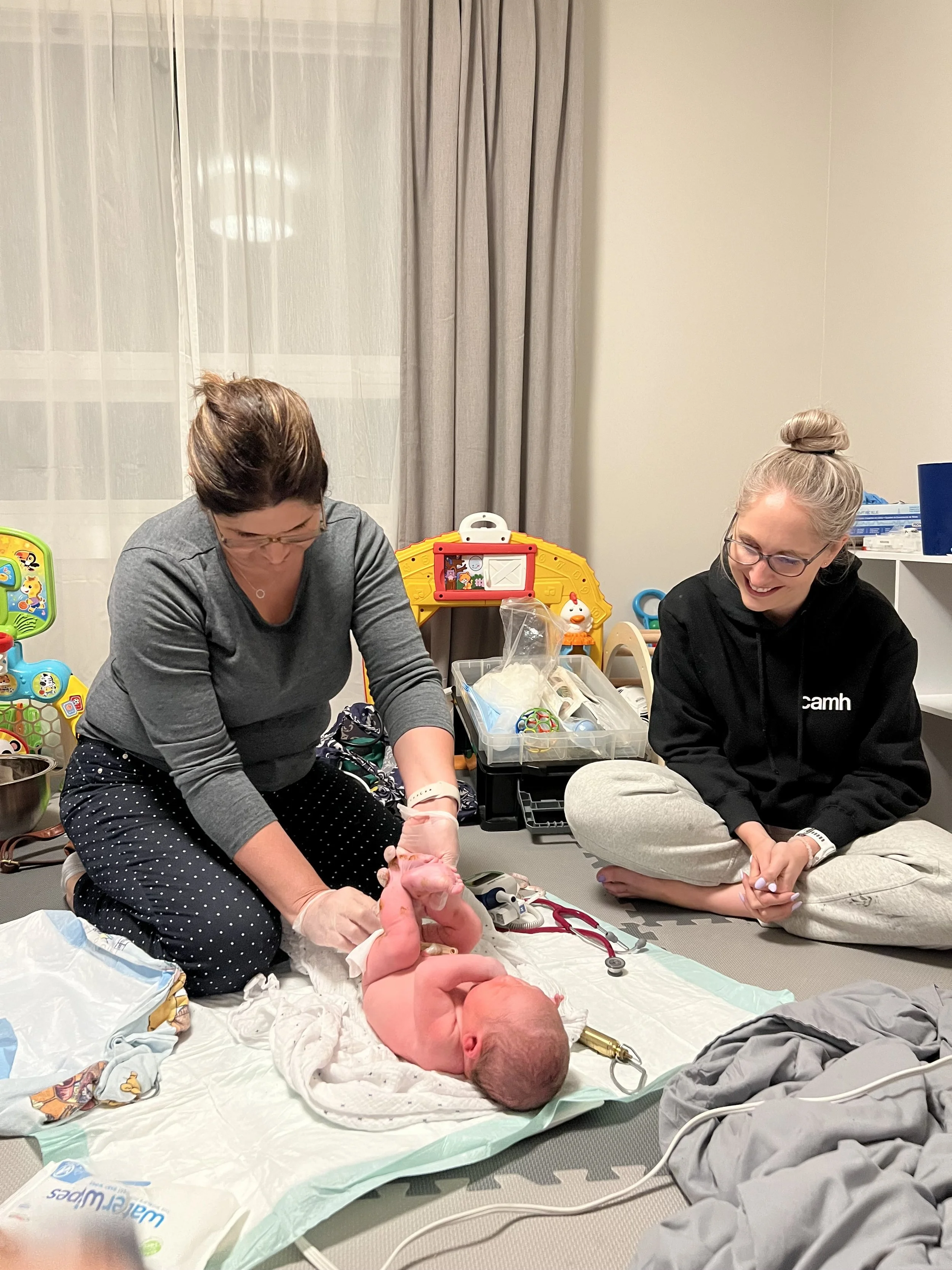 Homebirth with Midwife Collective of Toronto Blood and Dufferin