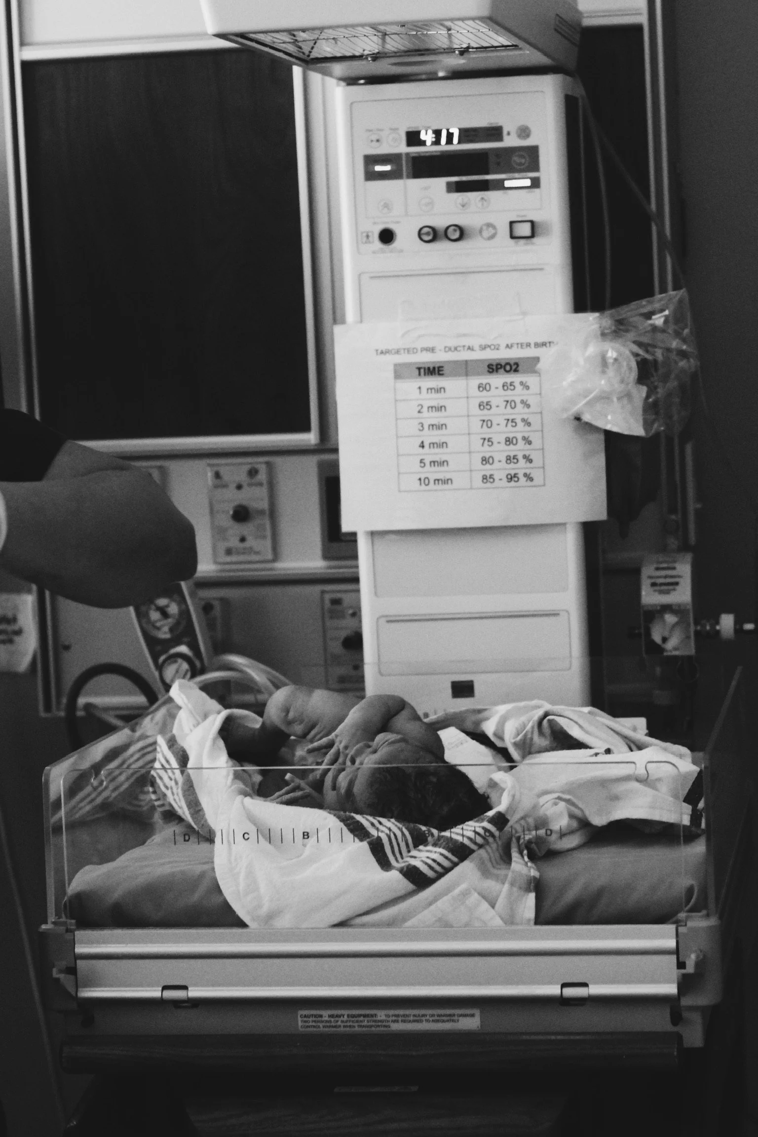 Newborn Baby in Toronto Hospital