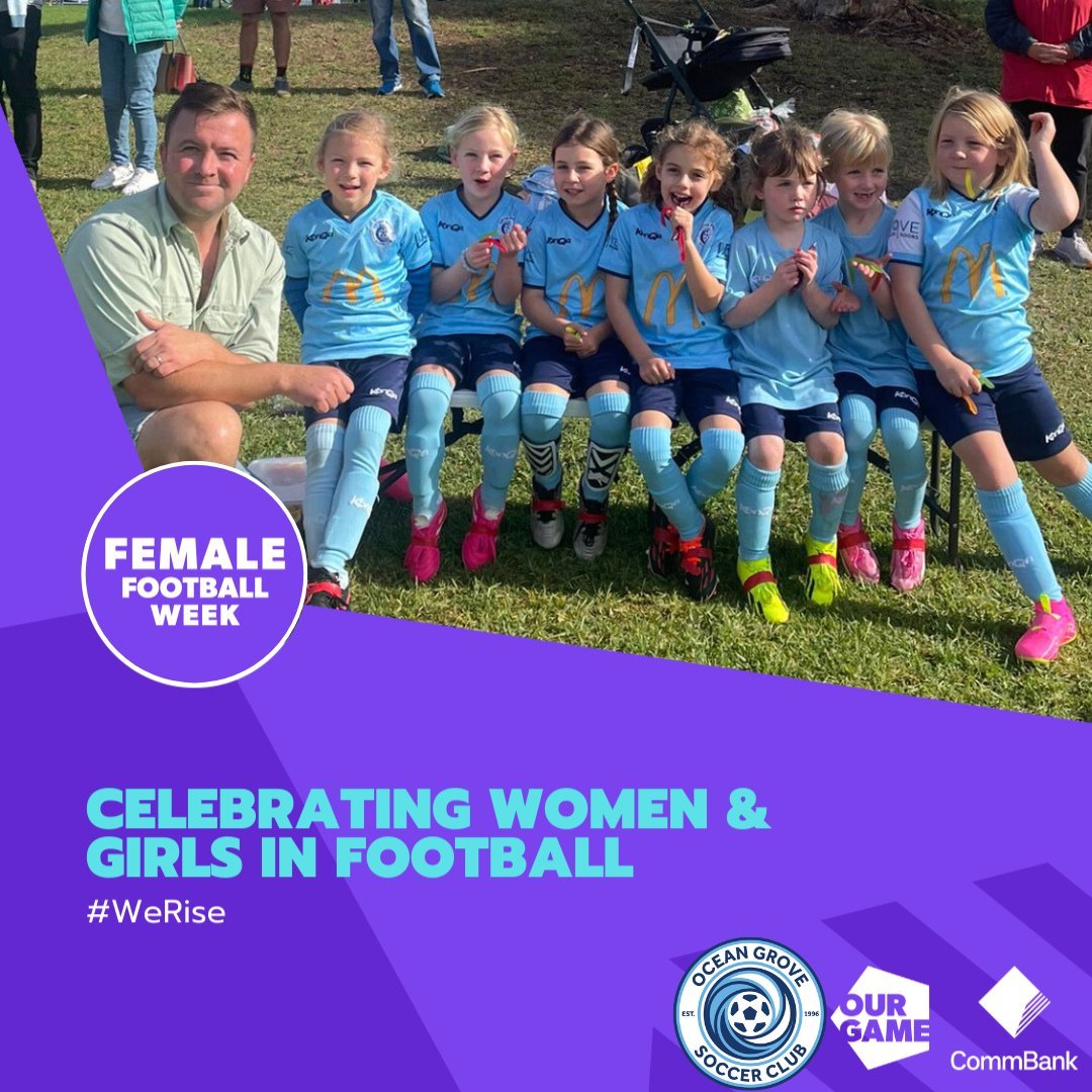 FEMALE FOOTBALL WEEK! ⚽️

Today, we are featuring some of our youngest female football players and some of our oldest! We are very proud to have so many female teams at the Club this year, spanning from our U7's to our two Senior Women's teams.

We l