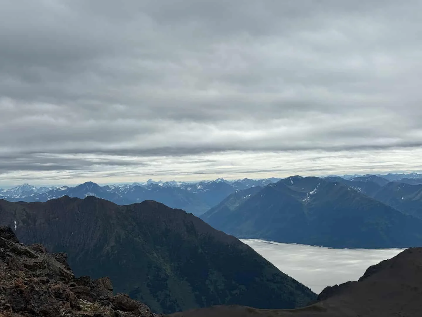 McHugh Peak rises above Alaska’s Chugach State Park, offering breathtaking views of rugged mountains, alpine trails, and pristine wilderness.