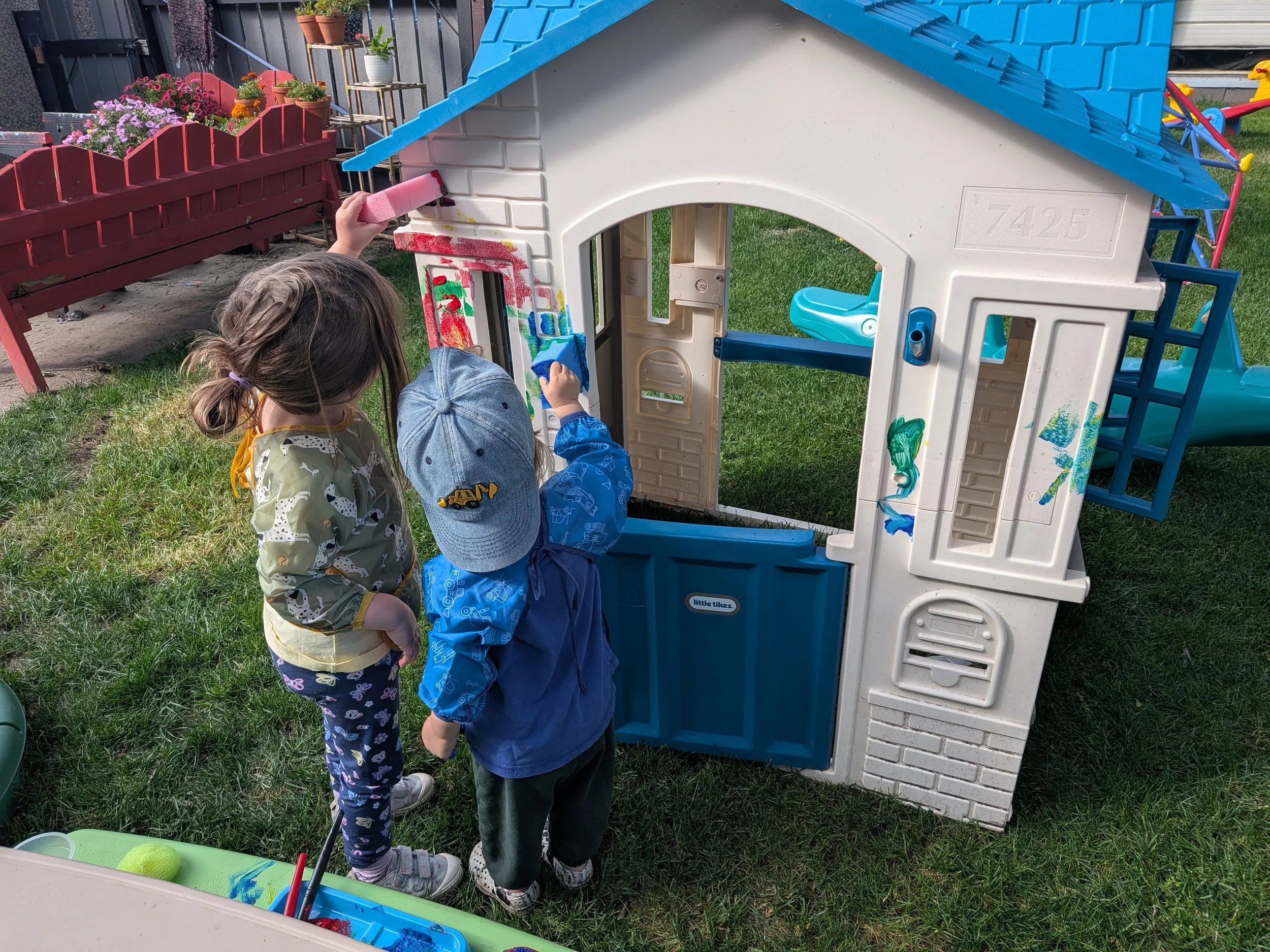 Decorating the Playhouse