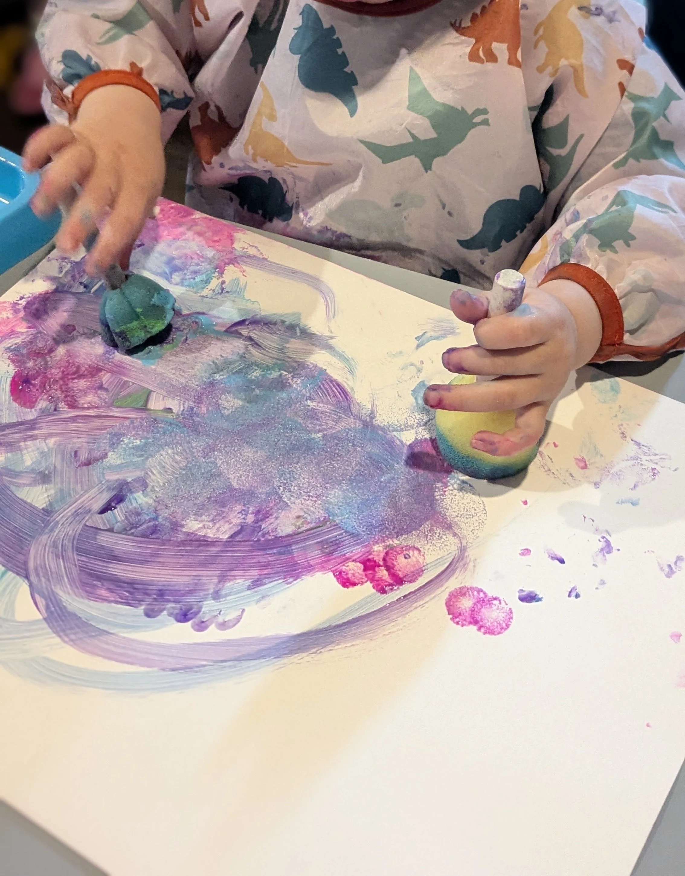 Sponge Painting