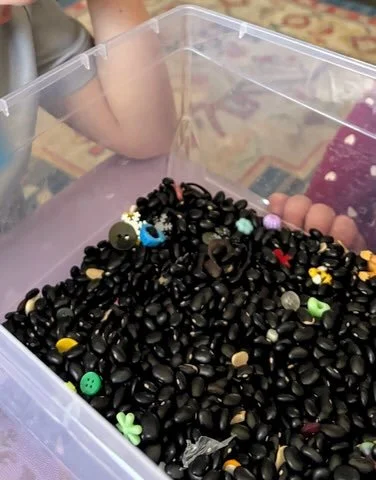 I Spy Sensory Bin