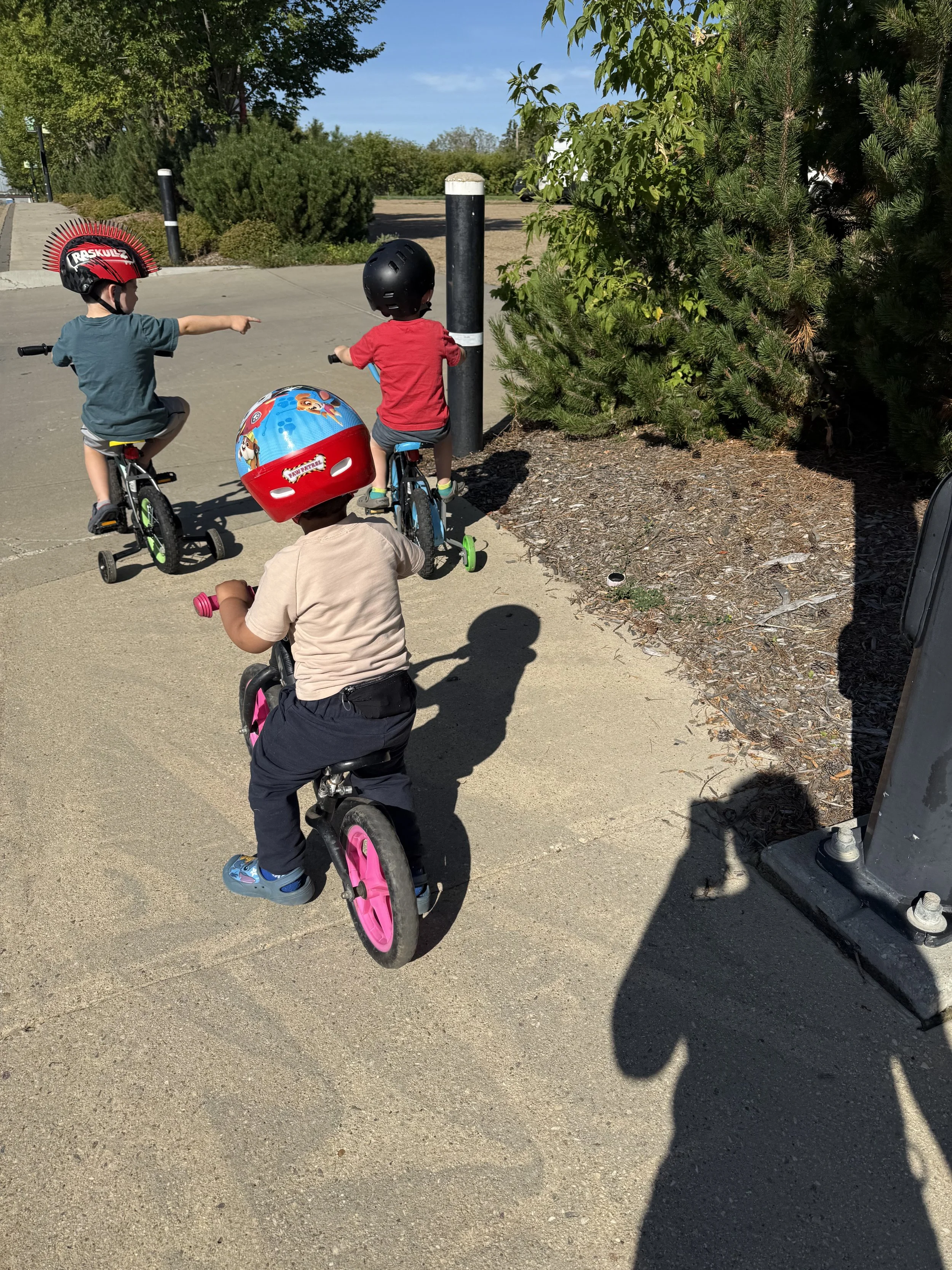 More outdoor exploration