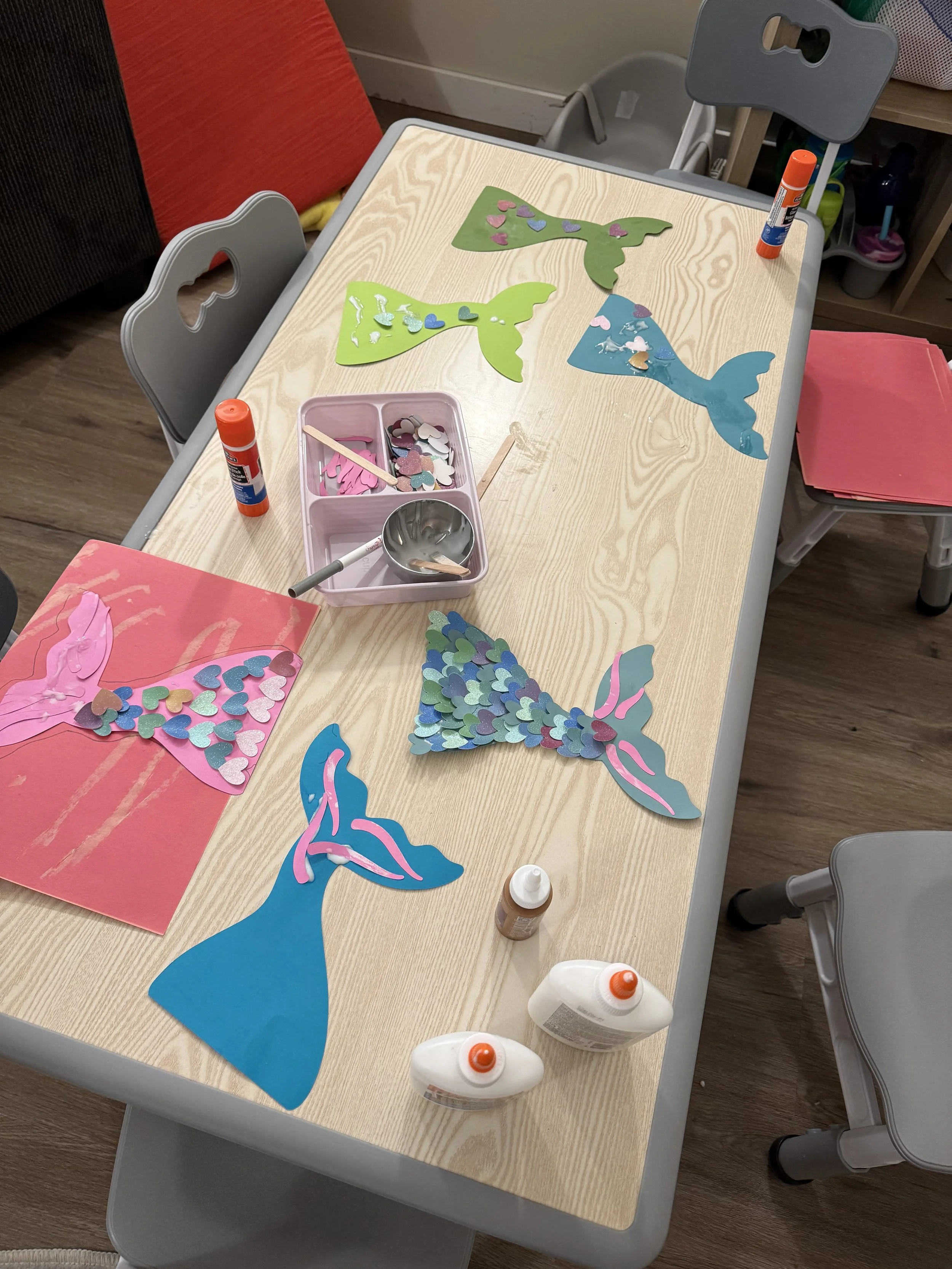 Rainbow Mermaid Tail craft