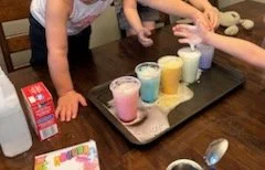 Baking Soda + Vinegar Experiment