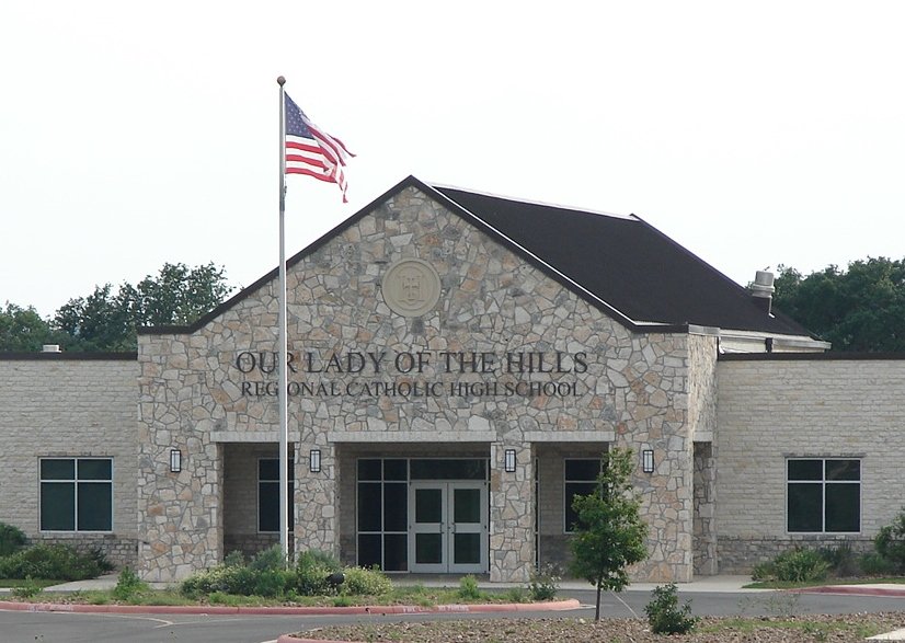   2008 - Our Lady of the Hills Regional Catholic High School campus, Kerrville, Texas  