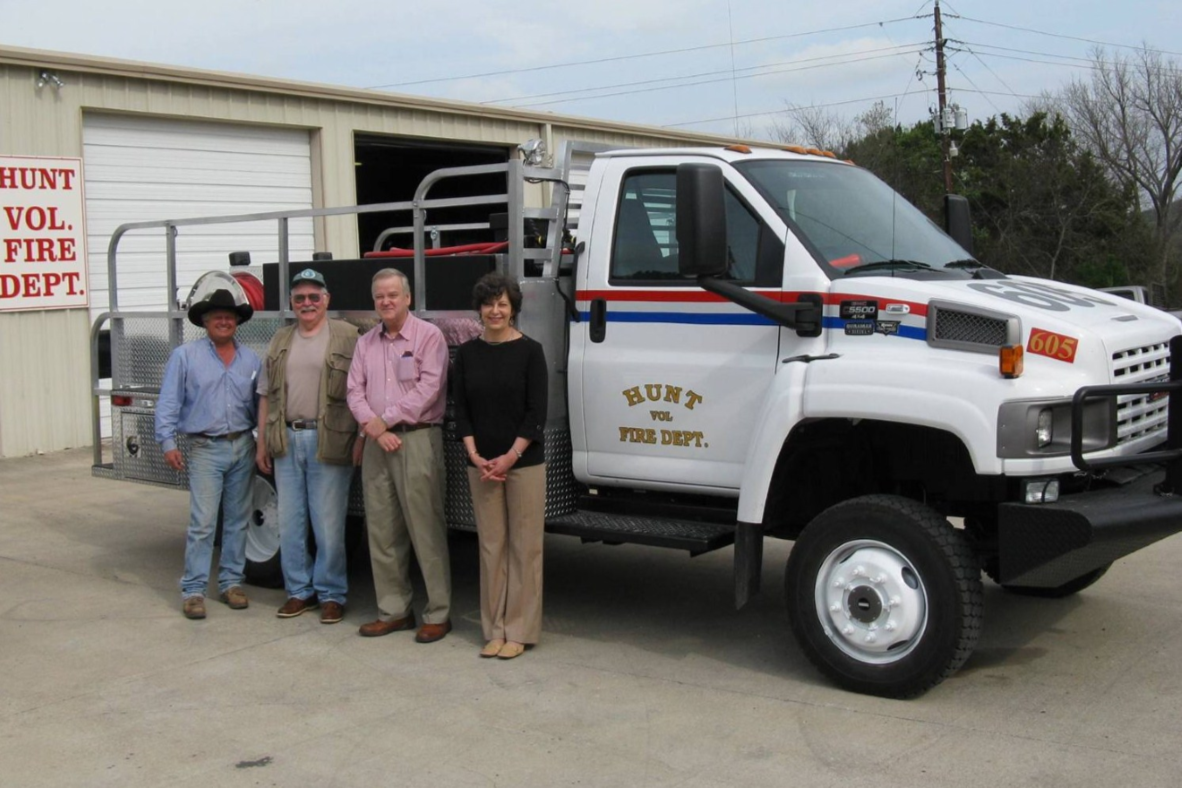   2009 - Hunt Volunteer Fire Department brush truck, Hunt, Texas  