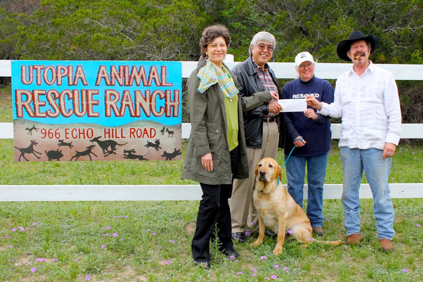   2012 - Utopia Animal Rescue Ranch operating support, Utopia, Texas  