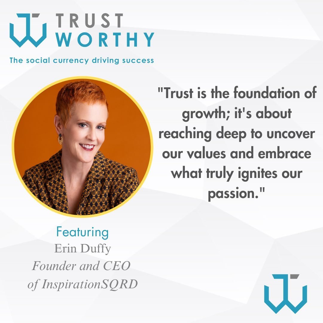 🌟 Trust is the lifeline of effective teamwork, and in the latest episode of the TrustWorthy Podcast, Erin Duffy, InspirationSqrd sheds light on its importance in creating a thriving workplace culture. When team members are united by trust, the poten