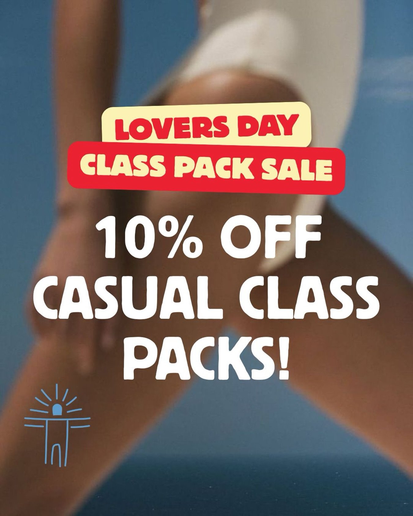 LAST CHANCE to treat yourself to 10% OFF casual class packs! 🩵

Use discount code DAILYLOVE for 10% OFF all casual, 5, 10, 20 and 50 class packs until midnight Feb 14.

Available at the link in our bio ✨