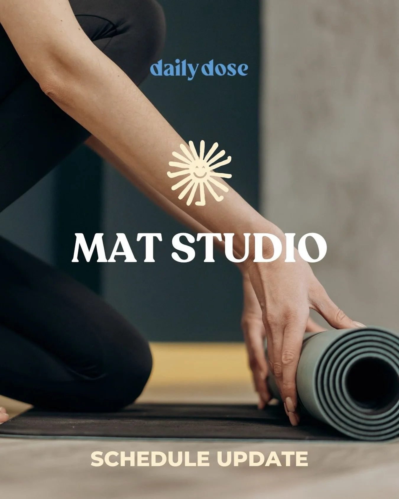 A little mat studio schedule update for you ✨

We&rsquo;ve made a small change to Tuesday evenings &mdash; Tone will now run at 5:30pm.

If you haven&rsquo;t given our Tone class a go yet&hellip; now&rsquo;s your time 🥰

What is Tone?

A 45-minute P