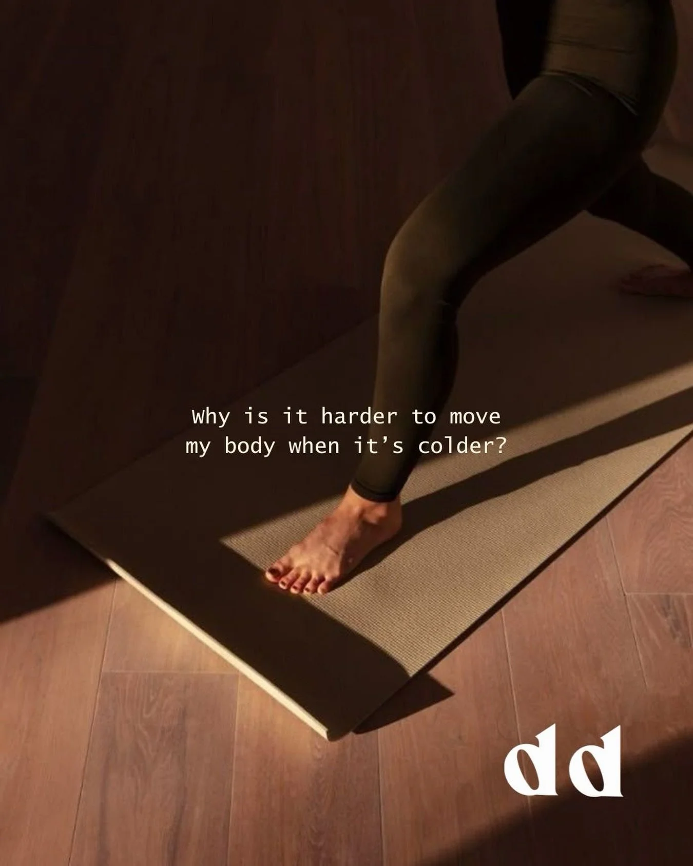 POV: the temperature drops&hellip; and suddenly your body feels like it aged 10 years overnight 🥶

If you&rsquo;ve been waking up stiffer, tighter, or just a bit meh in your body lately &mdash; it&rsquo;s not just you.

Colder weather can:
 &ndash; 