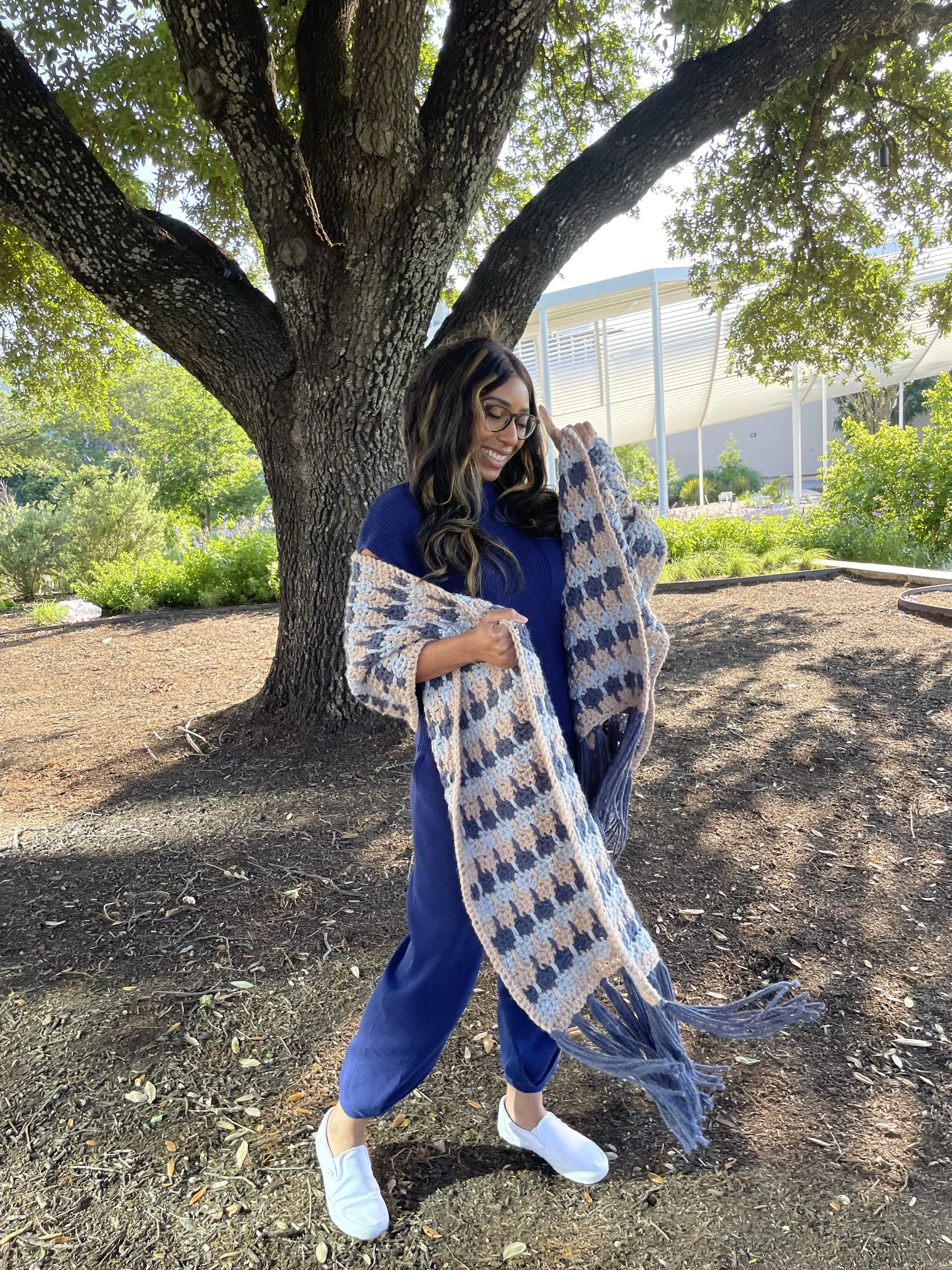 Riverbend Blanket Scarf (Pattern)