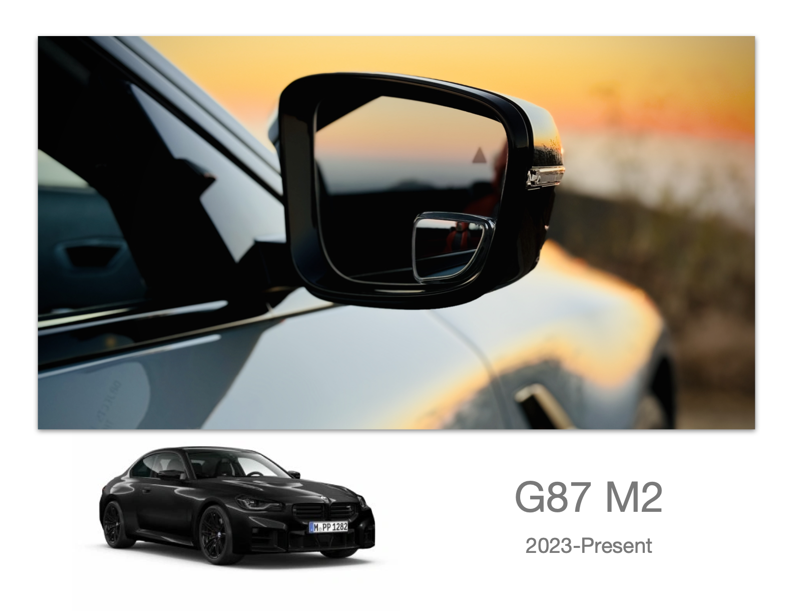 BMW M2 Blind Spot Mirrors