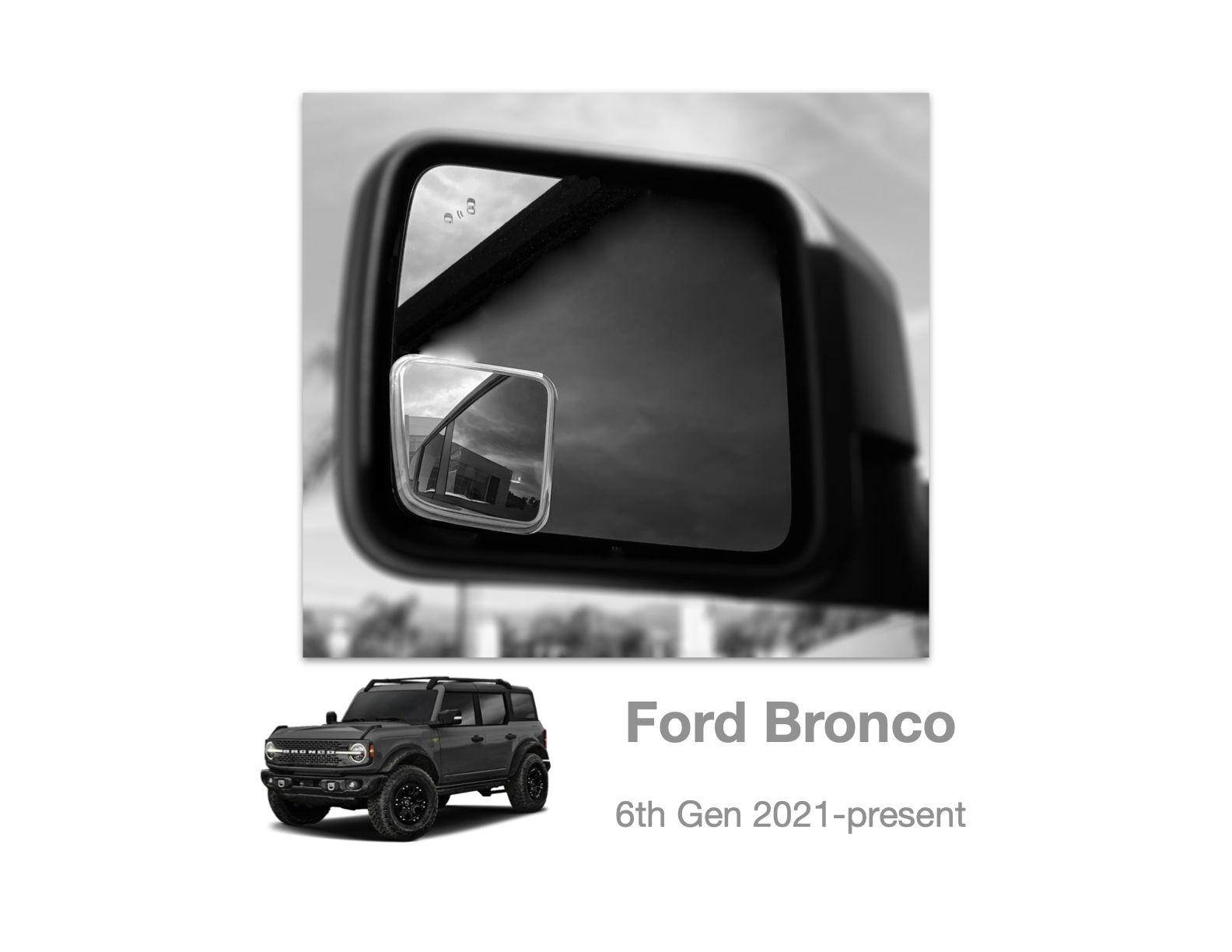 Ford Bronco Blind Spot Mirrors