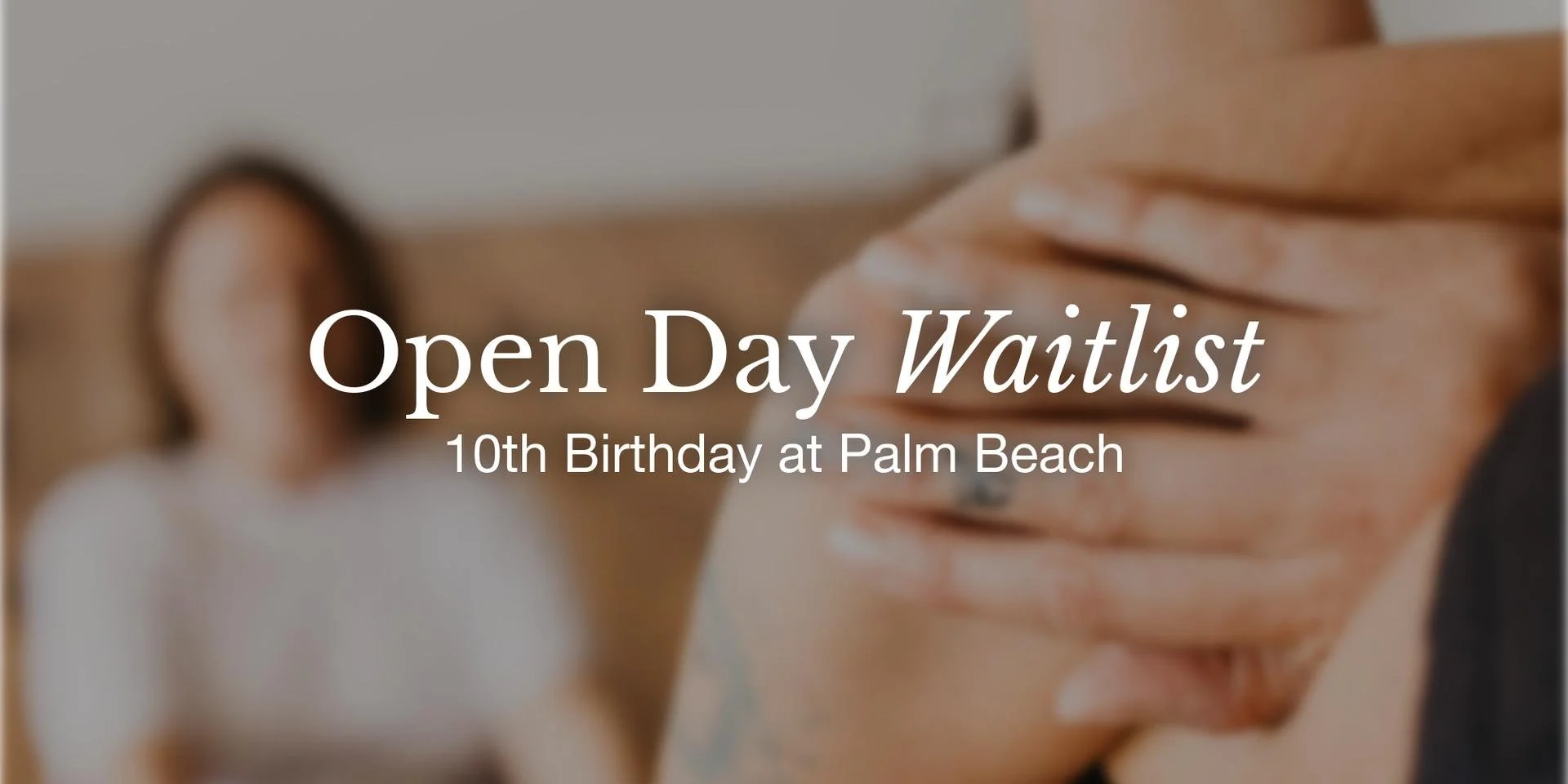 Open Day: 10th Birthday at Palm Beach - Waitlist