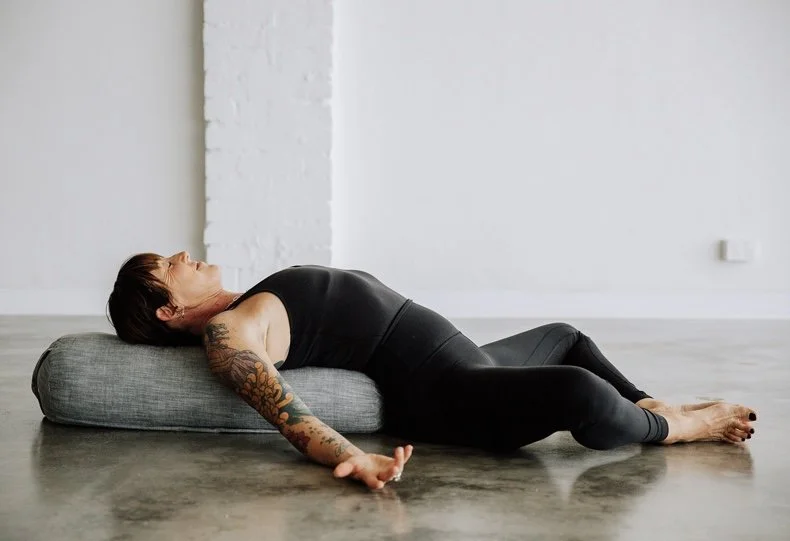 Restorative Yin &amp; Sound Workshop Nervous System Reset with Carol Merry