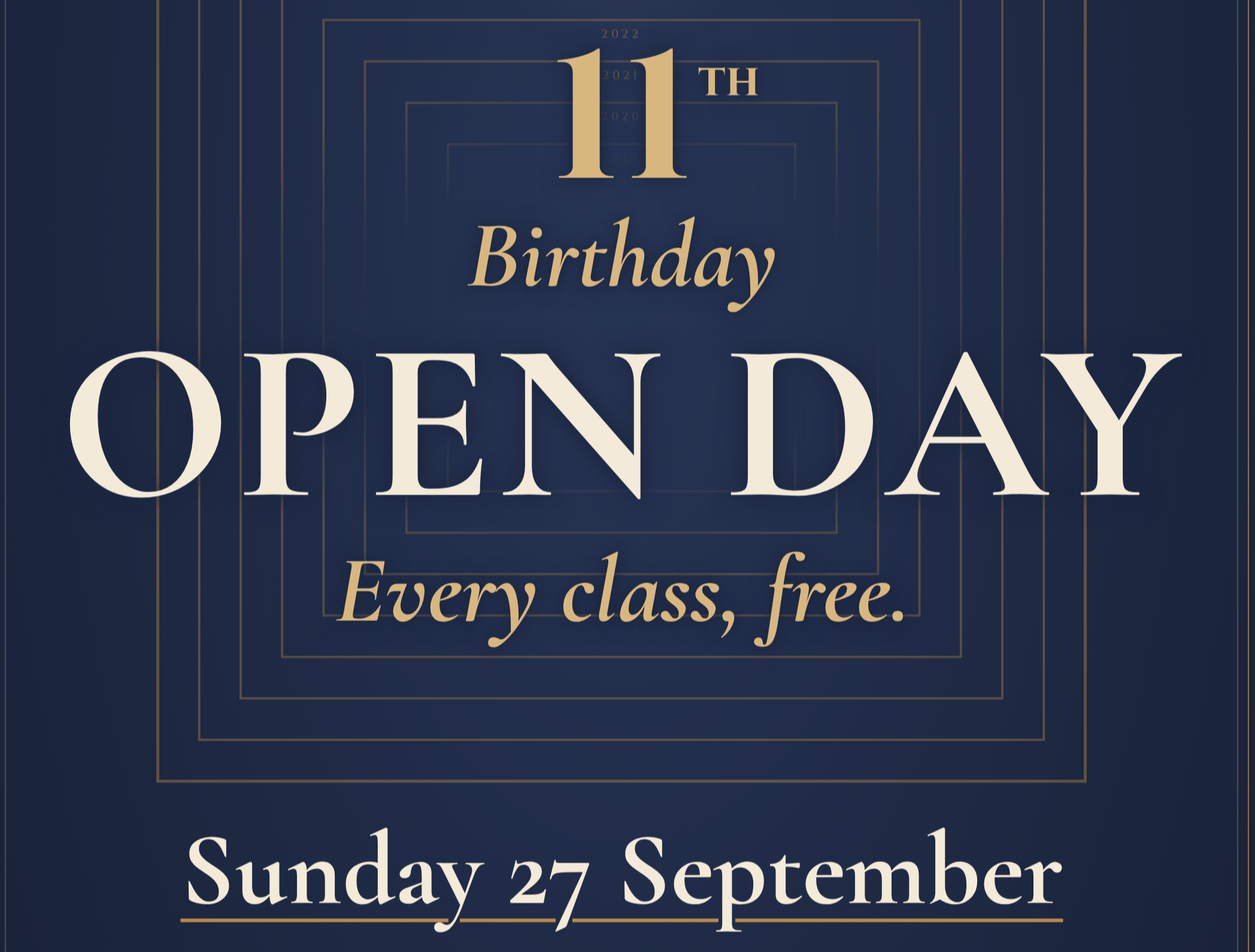 Ritual 11th Birthday - OPEN DAY