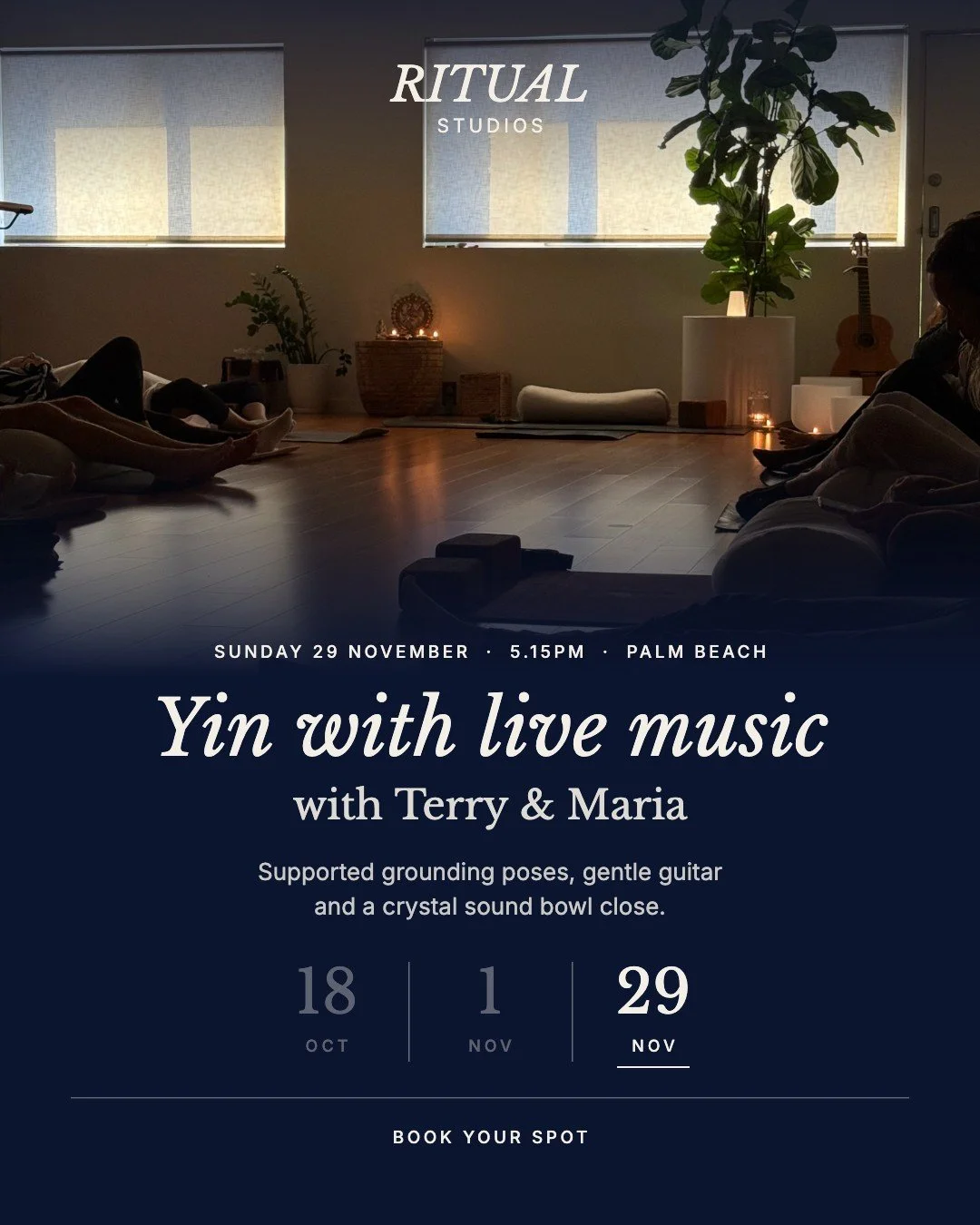 Yin with Live Music - Terry &amp; Maria
