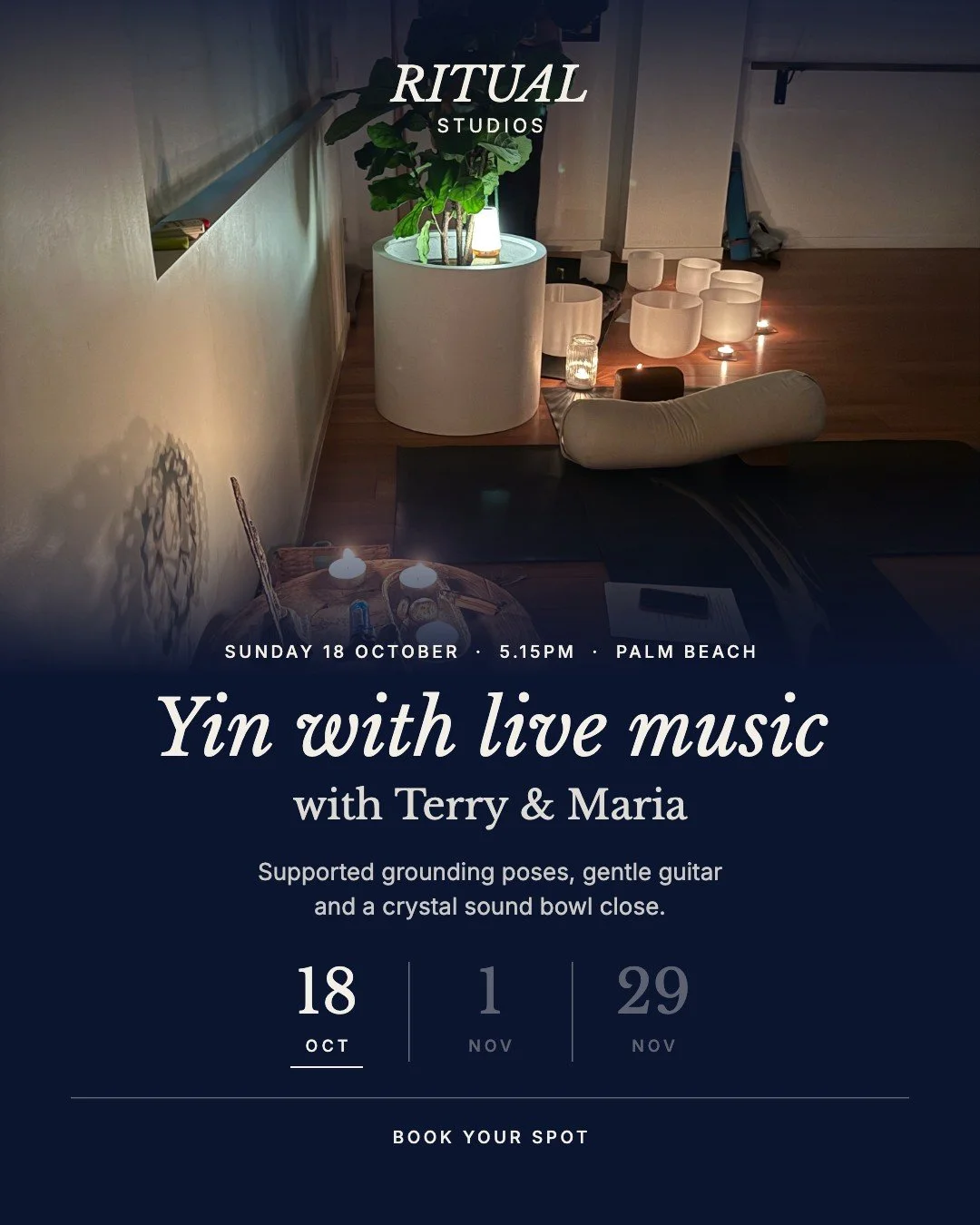 Yin with Live Music - Terry &amp; Maria