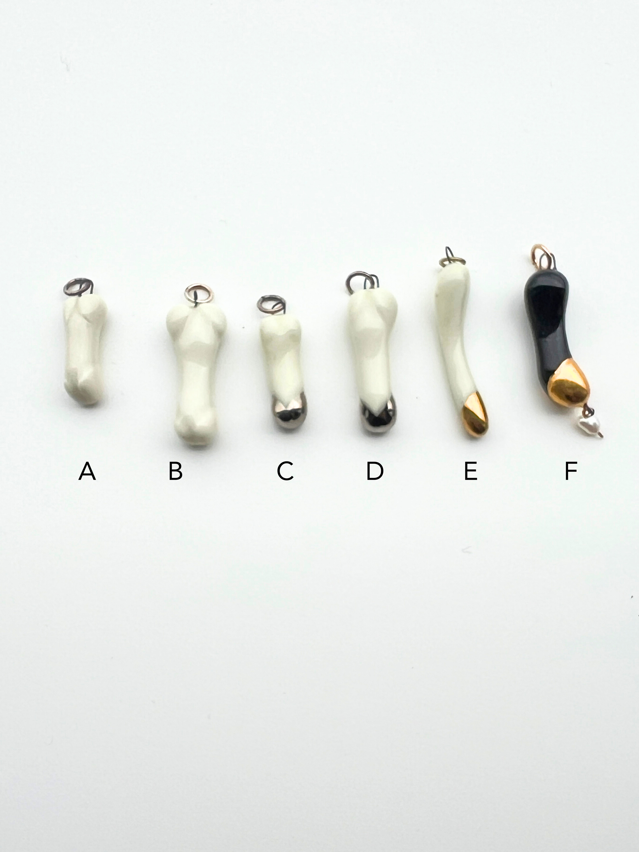 Various Phallus Charms