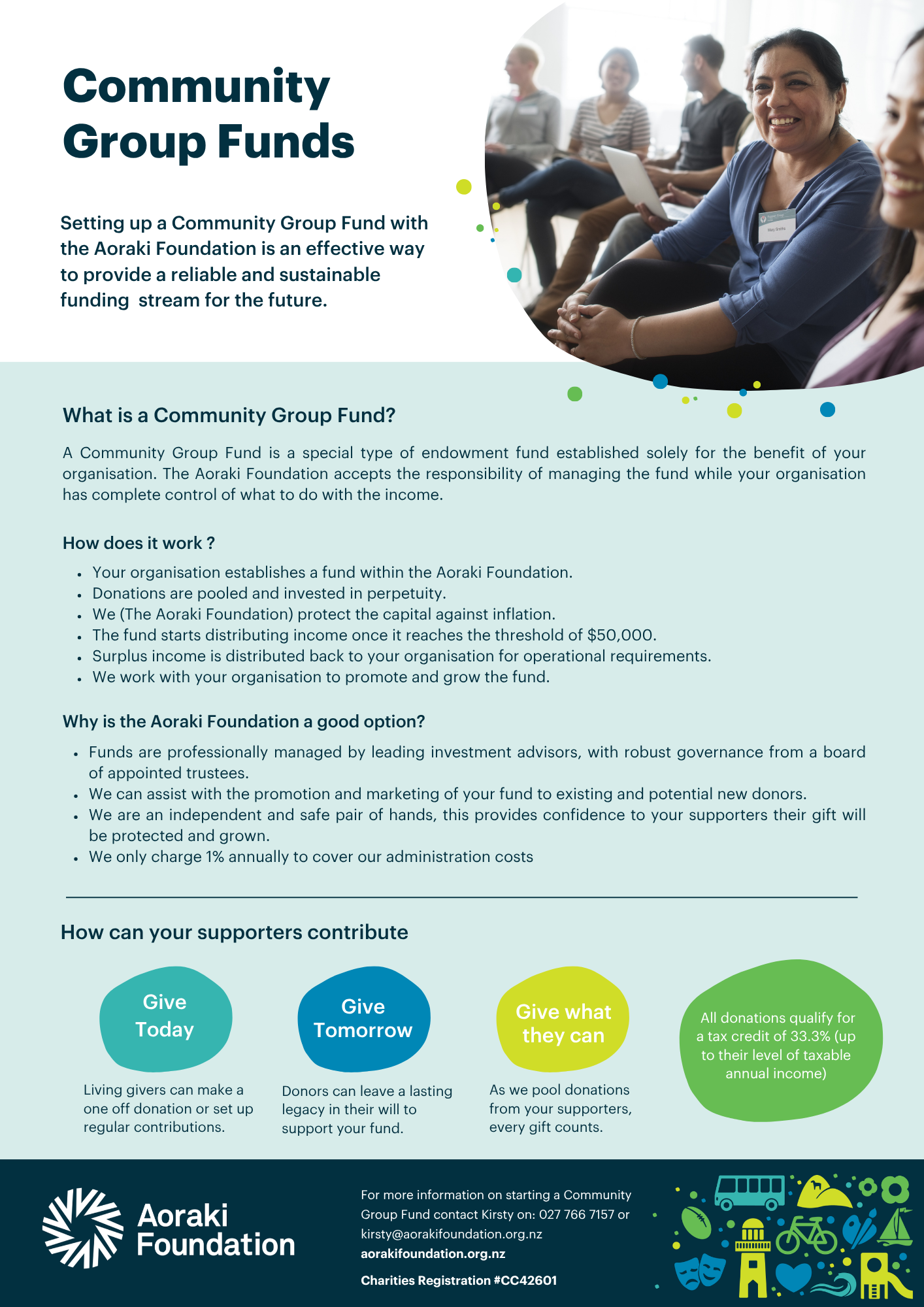 Community Group Fund - Infosheet