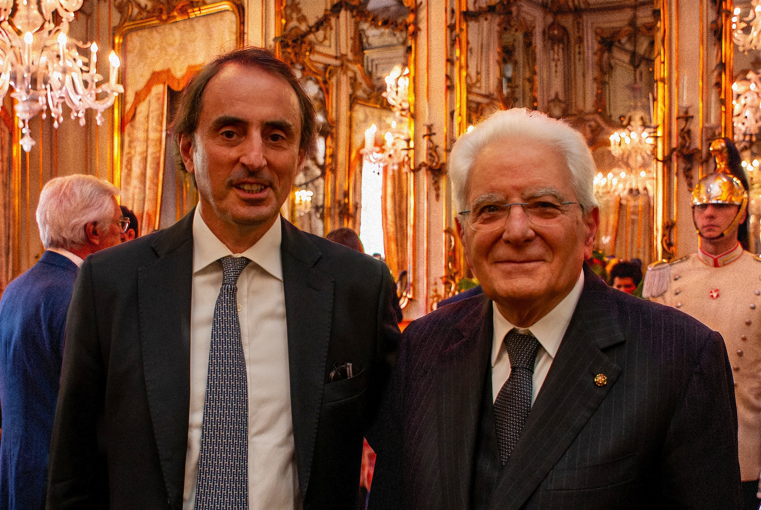 Gold Mercury President Meets Italian President Mattarella at the Quirinale Palace on Gold Mercury’s 65th Anniversary