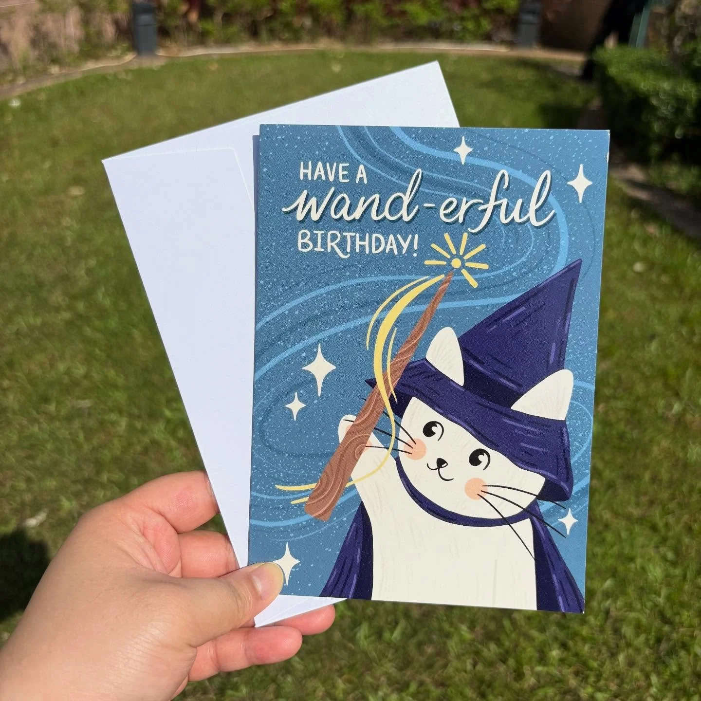 Another birthday card for cat lovers out there!! Perfect for October birthdays to celebrate the witches and wizards in your life 🥰
Now available in my shop! ✨
#catbirthdaycard #birthdaycard #greetingcarddesign #birthdaygift #catcard #catstationery