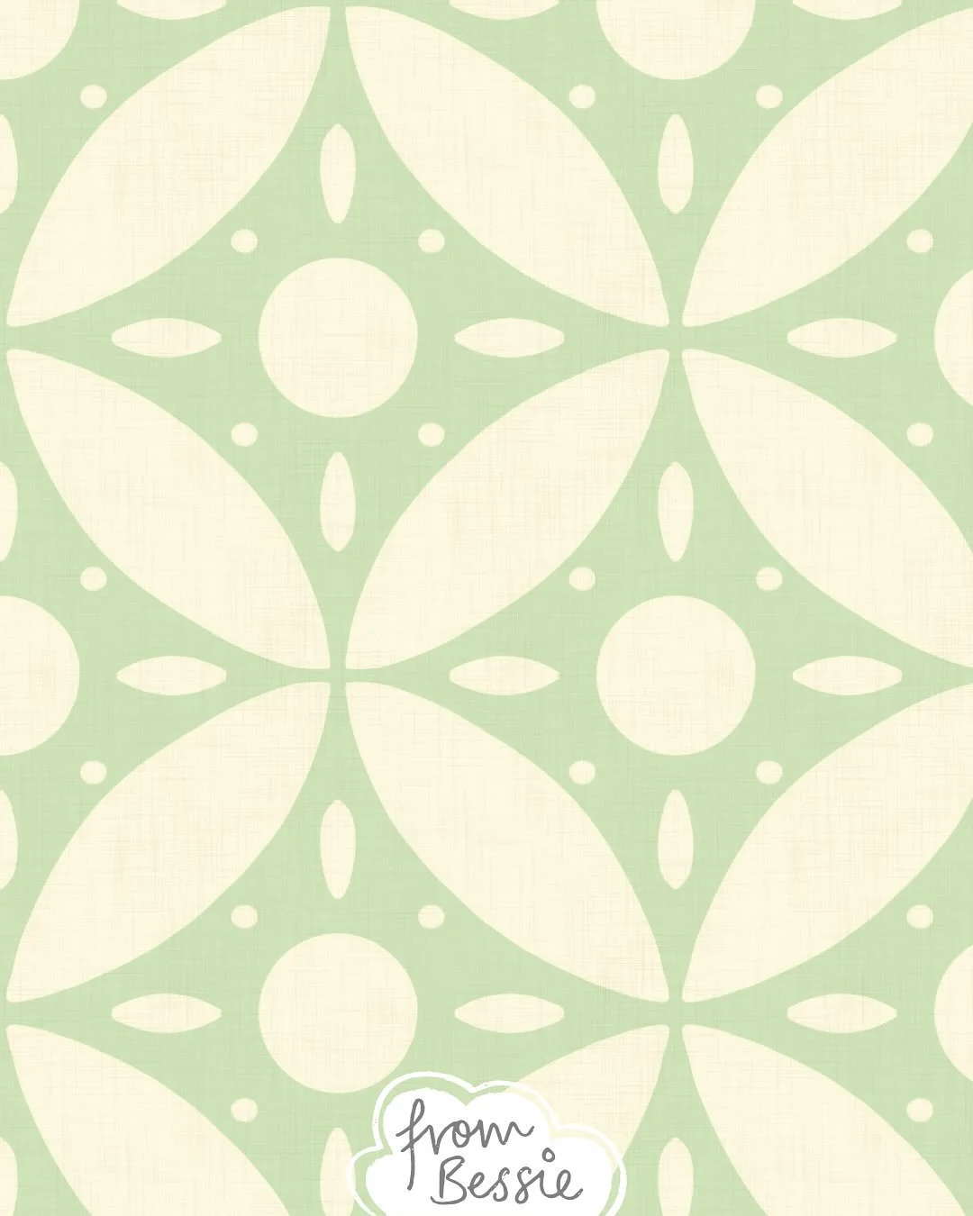 I love blending bold mid mod shapes with soft, muted colours! It&rsquo;s perfect for an accent wall but also versatile and calm 🥰

Spoonflower ID 20551702, available for art licensing!

#artlicensing #surfacepatterndesign #patterndesigner #seamlessp