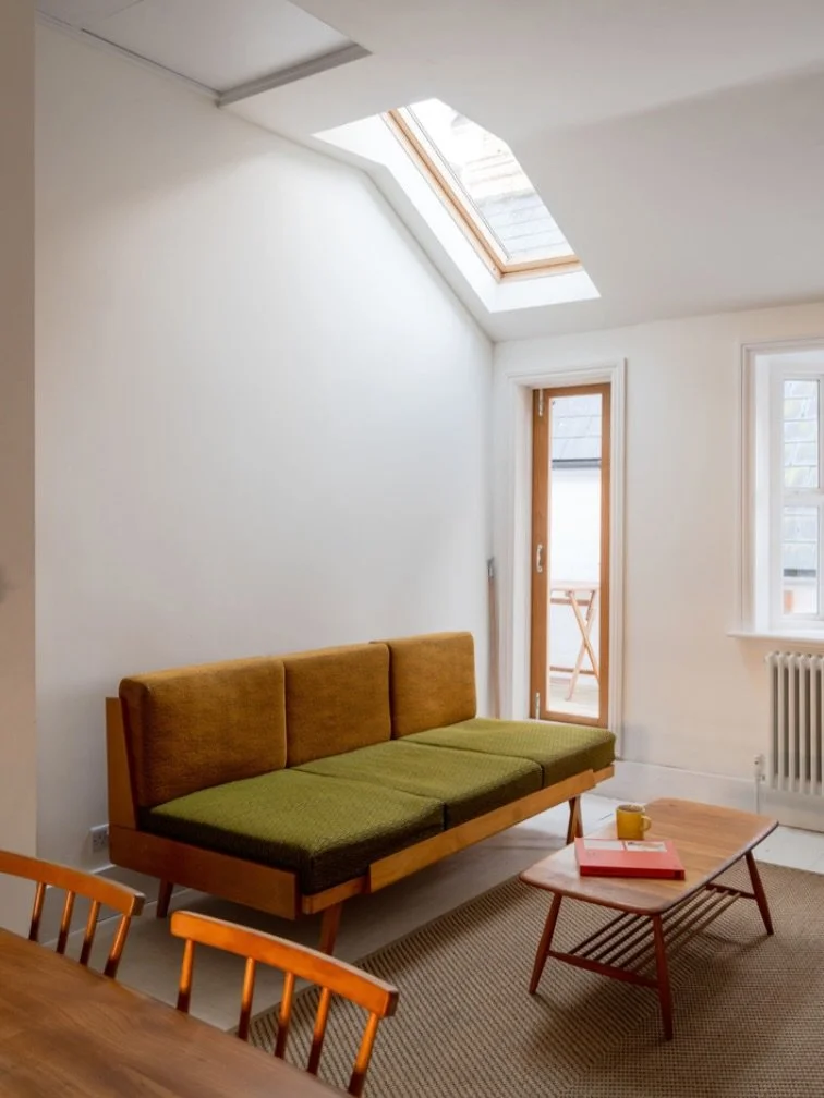 Queen&rsquo;s Place is a mid-century flat in Hove designed and delivered by Coastal Trades Collective through a full internal renovation focused on improving how the space works day to day.

The original plan felt enclosed, with limited connection be