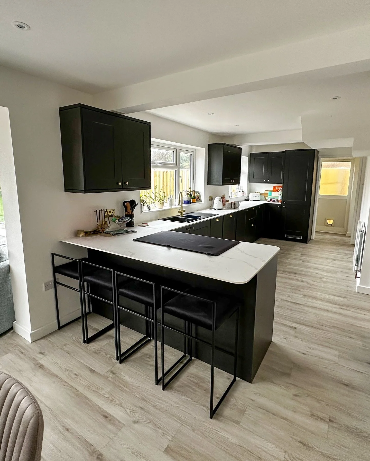 Our client&rsquo;s home on Cove Road was stripped back and rebuilt with a clearer layout and better use of space. Coastal Trades Collective started by opening up the kitchen, removing constraints, introducing new steelwork, and reshaping the stair bu