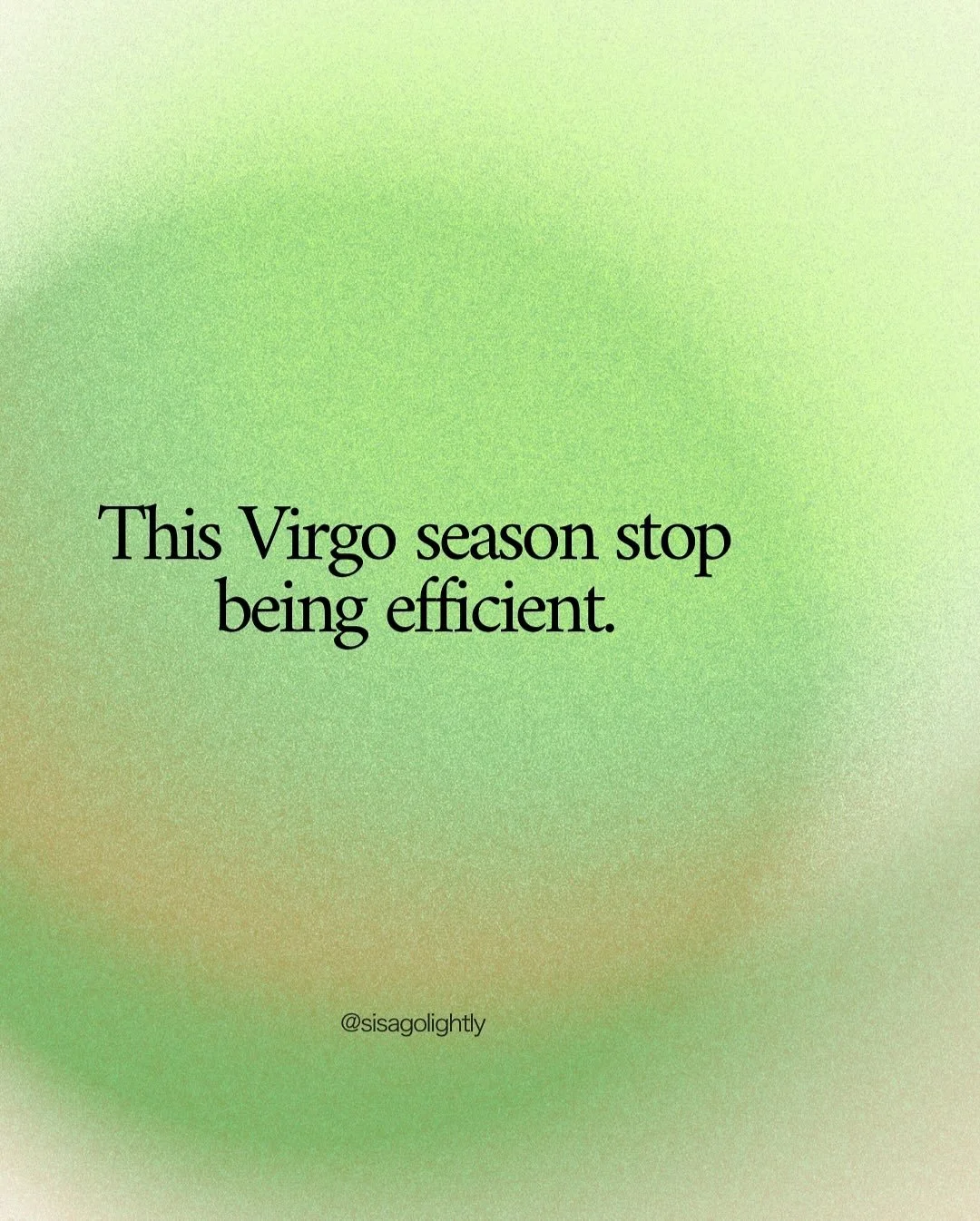 Welcome to Virgo Season 🌾

Analyse, organize, serve!
Boycott, divest, sanction!

I wrote the words on the slides last Virgo season, and I&rsquo;ve deliberately decided to reuse them, taking stock of the things that still need to be embodied.

Virgo 