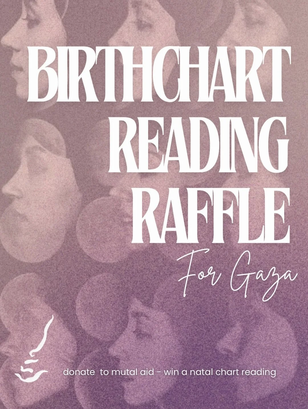 If you have always been interested in a natal chart reading, this is your chance to help my friend @ndoshfathi in Ga za and win a 60-minute natal chart reading with me. 
(You will need to know your exact birthtime for this)

How to enter:
🜃 Raffle t