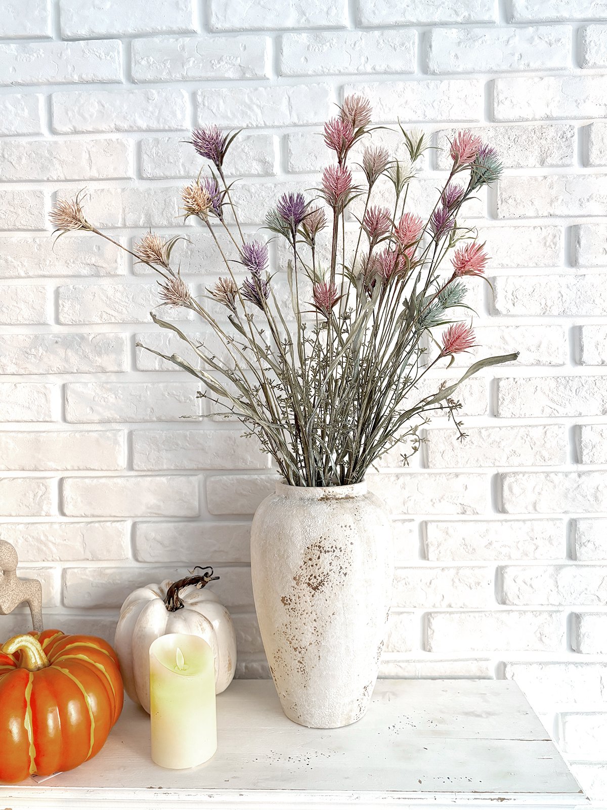 27.6''Artificial Thistle Spray-GWYQ24039