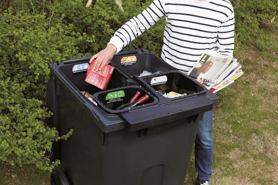 North Somerset to trial bins with four compartments
