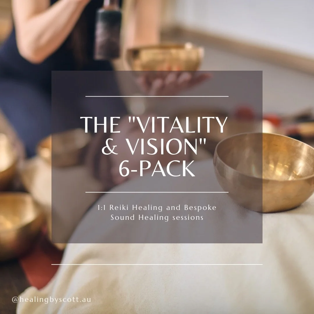 Vitality & Vision 6-Pack: Reiki & Sound Healing